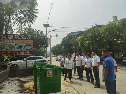白土镇人大开展执法检查,推进城乡生活垃圾污染防治工作